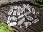 Polished Double Terminated Clear Quartz Crystals x 24 From Madagascar