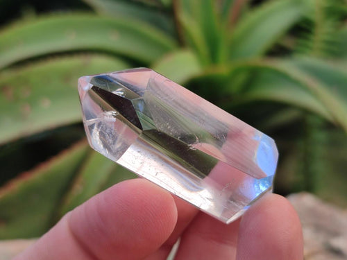 Polished Double Terminated Clear Quartz Crystals x 24 From Madagascar