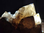 Natural Large Cascading White Phantom Smokey Luena Quartz Cluster x 1 From Luena, Congo