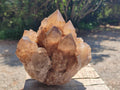 Natural Large Cascading White Phantom Smokey Luena Quartz Cluster x 1 From Luena, Congo