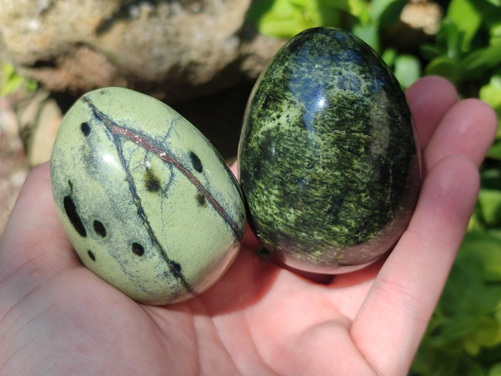 Polished Mix of Multi Mineral Eggs x 12 From Southern Africa