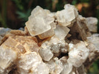 Natural Rhomboherdral and Spearhead Calcite Cluster Specimens x 2 From Albert's Mountain, Lesotho
