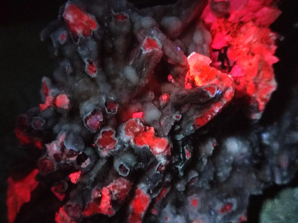 Natural Rhomboherdral and Spearhead Calcite Cluster Specimens x 2 From Albert's Mountain, Lesotho