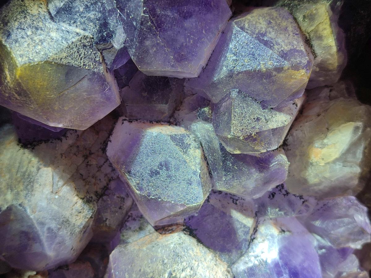Natural Large Jacaranda Amethyst Crystal Cluster x 1 From Mumbwa, Zambia - Toprock Gemstones and Minerals 