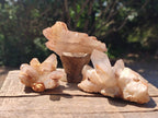 Natural Red Hematoid Quartz Crystals and Clusters x 12 From Karoi, Zimbabwe - Toprock Gemstones and Minerals 
