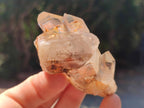 Natural Red Hematoid Quartz Crystals and Clusters x 12 From Karoi, Zimbabwe - Toprock Gemstones and Minerals 