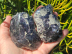 Polished One Side Silver Leaf Lepidolite Slices x 12 From Zimbabwe - Toprock Gemstones and Minerals 