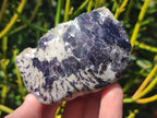 Polished One Side Silver Leaf Lepidolite Slices x 12 From Zimbabwe - Toprock Gemstones and Minerals 