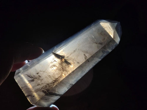 Polished Dark Morion Smokey Quartz Crystals x 6 From Madagascar - Toprock Gemstones and Minerals 