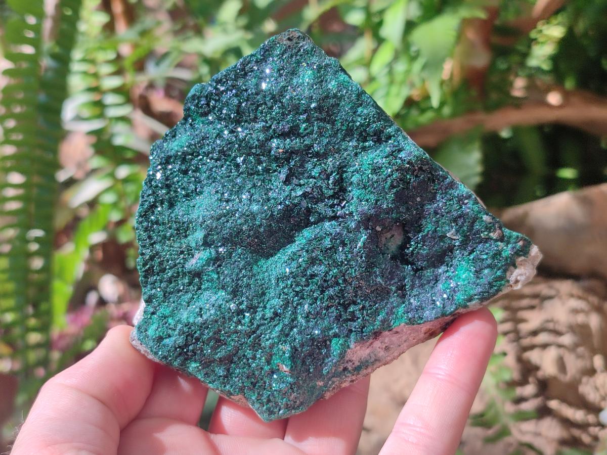 Natural Crystalline Malachite Specimens x 6 From Tenke Fungurume, Congo - Toprock Gemstones and Minerals 
