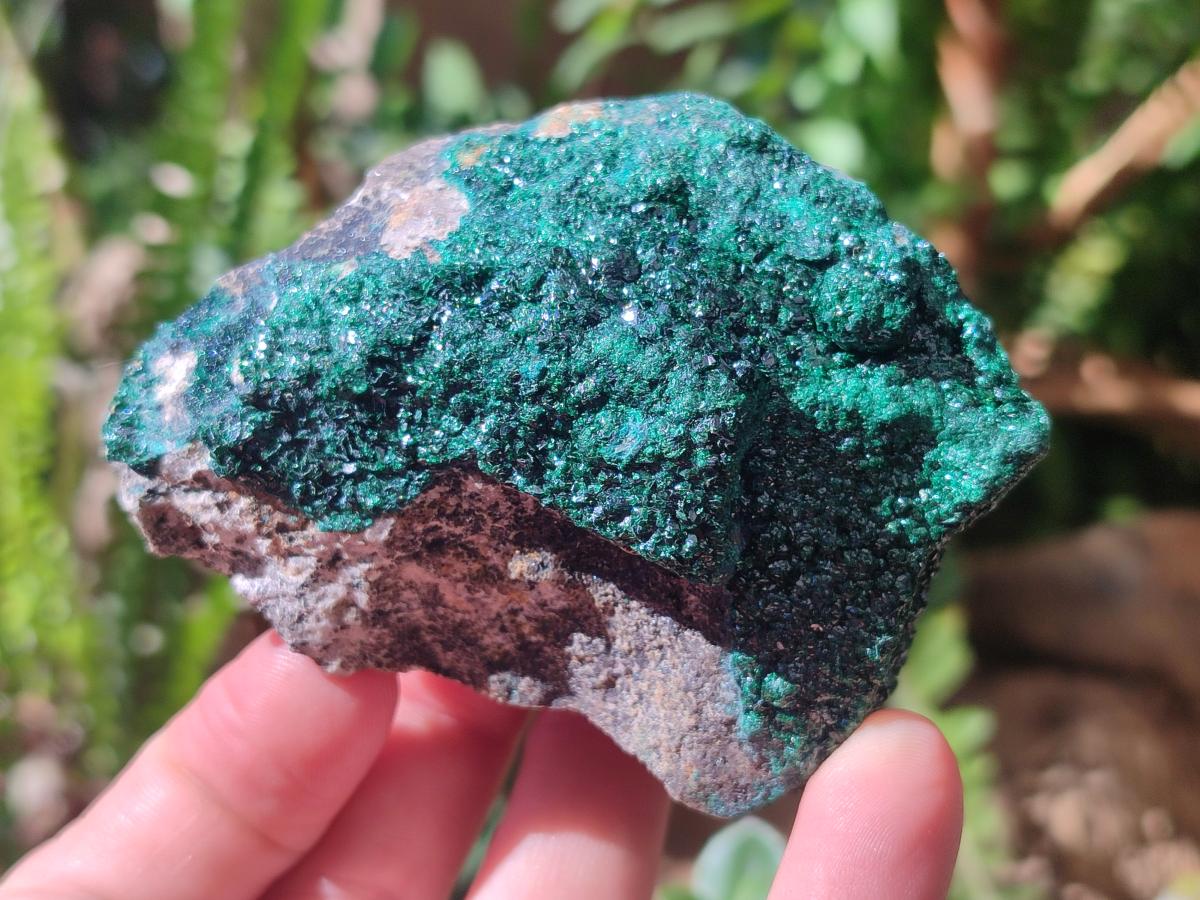 Natural Crystalline Malachite Specimens x 6 From Tenke Fungurume, Congo - Toprock Gemstones and Minerals 