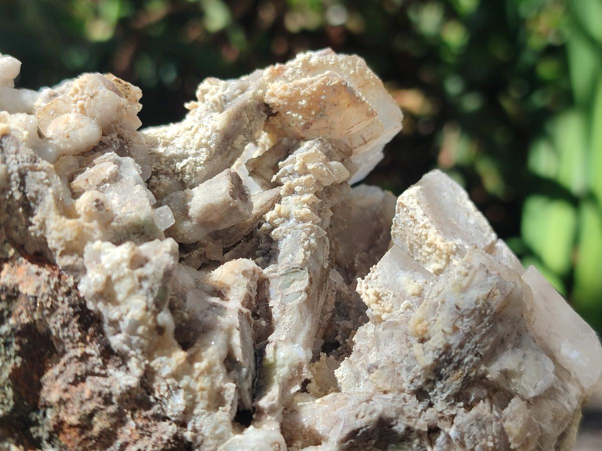Natural Large Spearhead Calcite Cluster with Rhomboherdral Crystals x 1 From Albert's Mountain, Lesotho - Toprock Gemstones and Minerals 