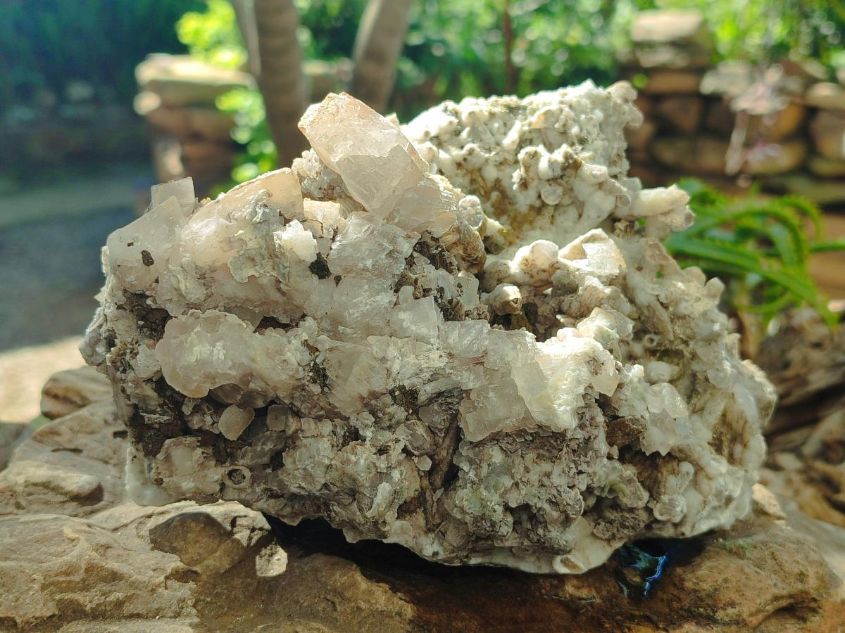Natural Large Spearhead Calcite Cluster with Rhomboherdral Crystals x 1 From Albert's Mountain, Lesotho - Toprock Gemstones and Minerals 