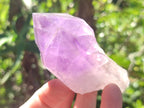 Natural Jacaranda Amethyst Single Crystals x 12 From Mumbwa, Zambia - Toprock Gemstones and Minerals 