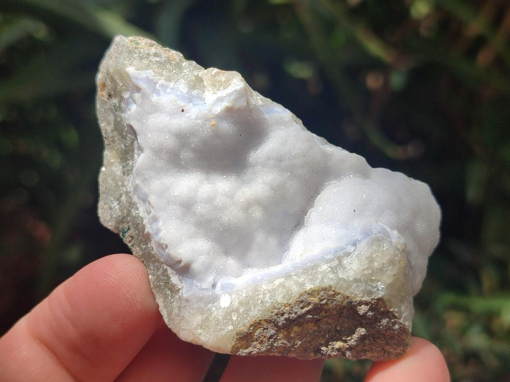 Natural Blue Lace Agate Geode Specimens x 35 From Nsanje, Malawi - Toprock Gemstones and Minerals 