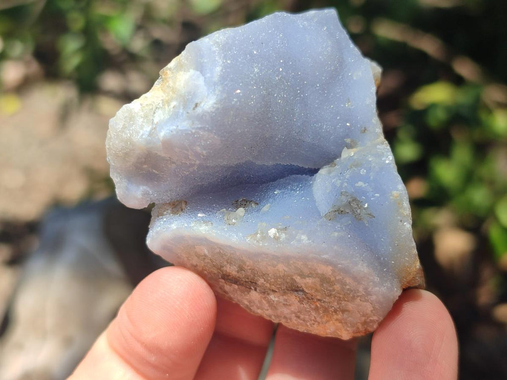 Natural Blue Lace Agate Geode Specimens x 35 From Nsanje, Malawi - Toprock Gemstones and Minerals 