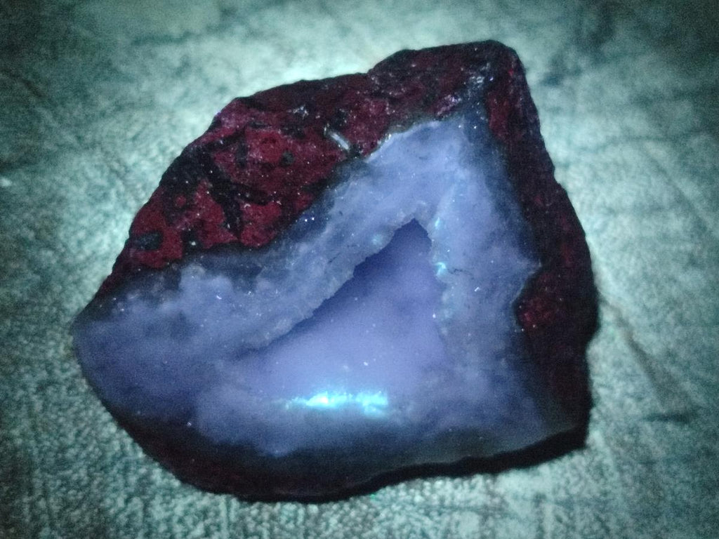 Natural Blue Lace Agate Geode Specimens x 35 From Nsanje, Malawi - Toprock Gemstones and Minerals 