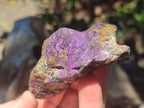 Natural Metallic Cobbed Purpurite Specimens x 12 From Erongo, Namibia - Toprock Gemstones and Minerals 