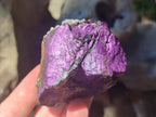 Natural Metallic Cobbed Purpurite Specimens x 12 From Erongo, Namibia - Toprock Gemstones and Minerals 