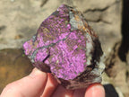 Natural Metallic Cobbed Purpurite Specimens x 12 From Erongo, Namibia - Toprock Gemstones and Minerals 