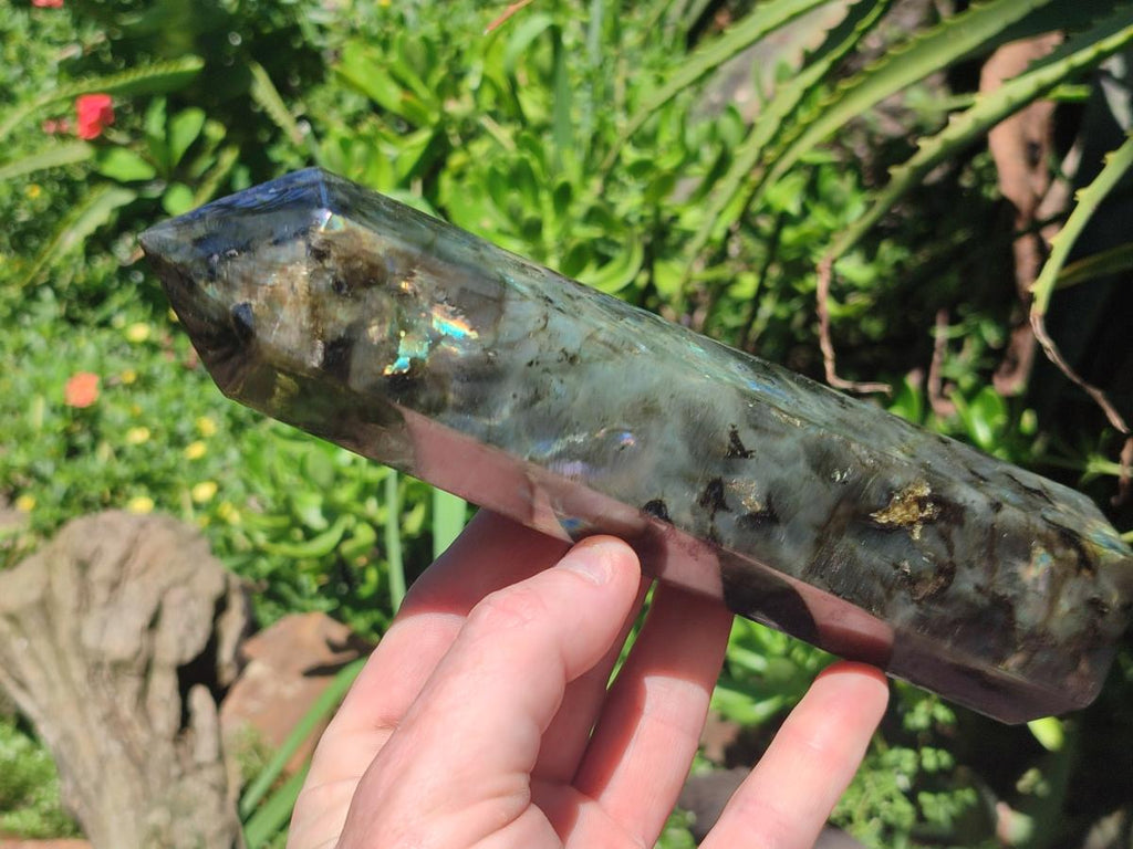 Polished Labradorite Display Crystals x 3 From Madagascar - Toprock Gemstones and Minerals 