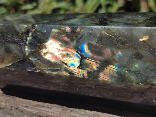 Polished Labradorite Display Crystals x 3 From Madagascar - Toprock Gemstones and Minerals 