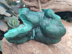 Natural Botryoidal Malachite Specimens x 2 From Congo - Toprock Gemstones and Minerals 