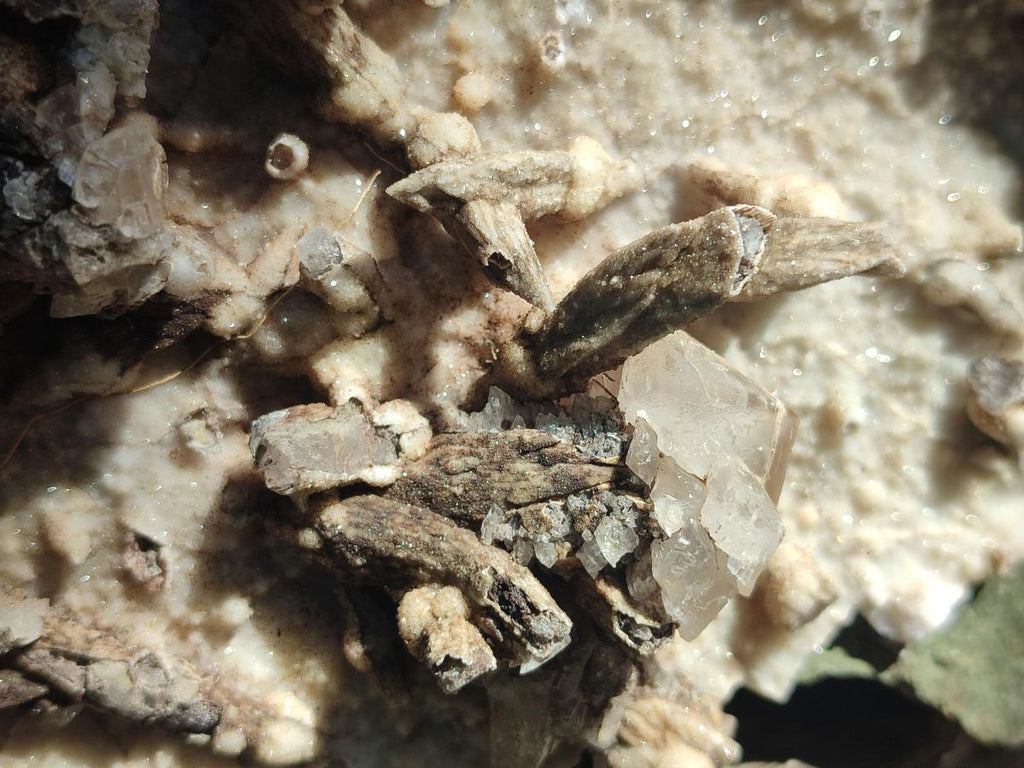 Natural Large Spearhead Calcite Specimen with Rhombohedral Calcite Crystals x 1 From Albert's Mountain, Lesotho - Toprock Gemstones and Minerals 