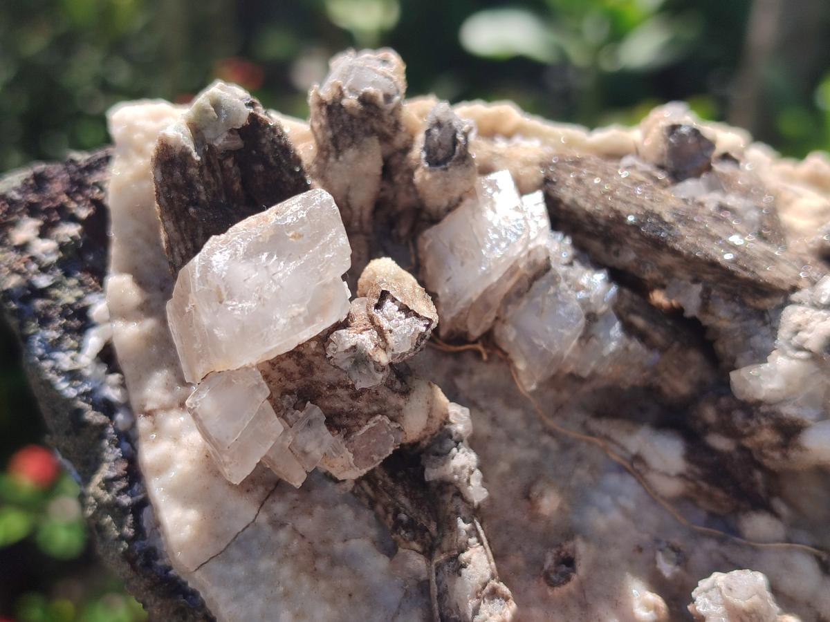 Natural Large Spearhead Calcite Specimen with Rhombohedral Calcite Crystals x 1 From Albert's Mountain, Lesotho - Toprock Gemstones and Minerals 