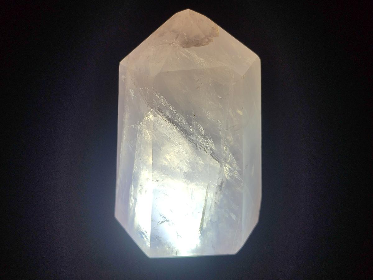 Polished Gemmy Rose Quartz Crystals x 3 From Madagascar - Toprock Gemstones and Minerals 