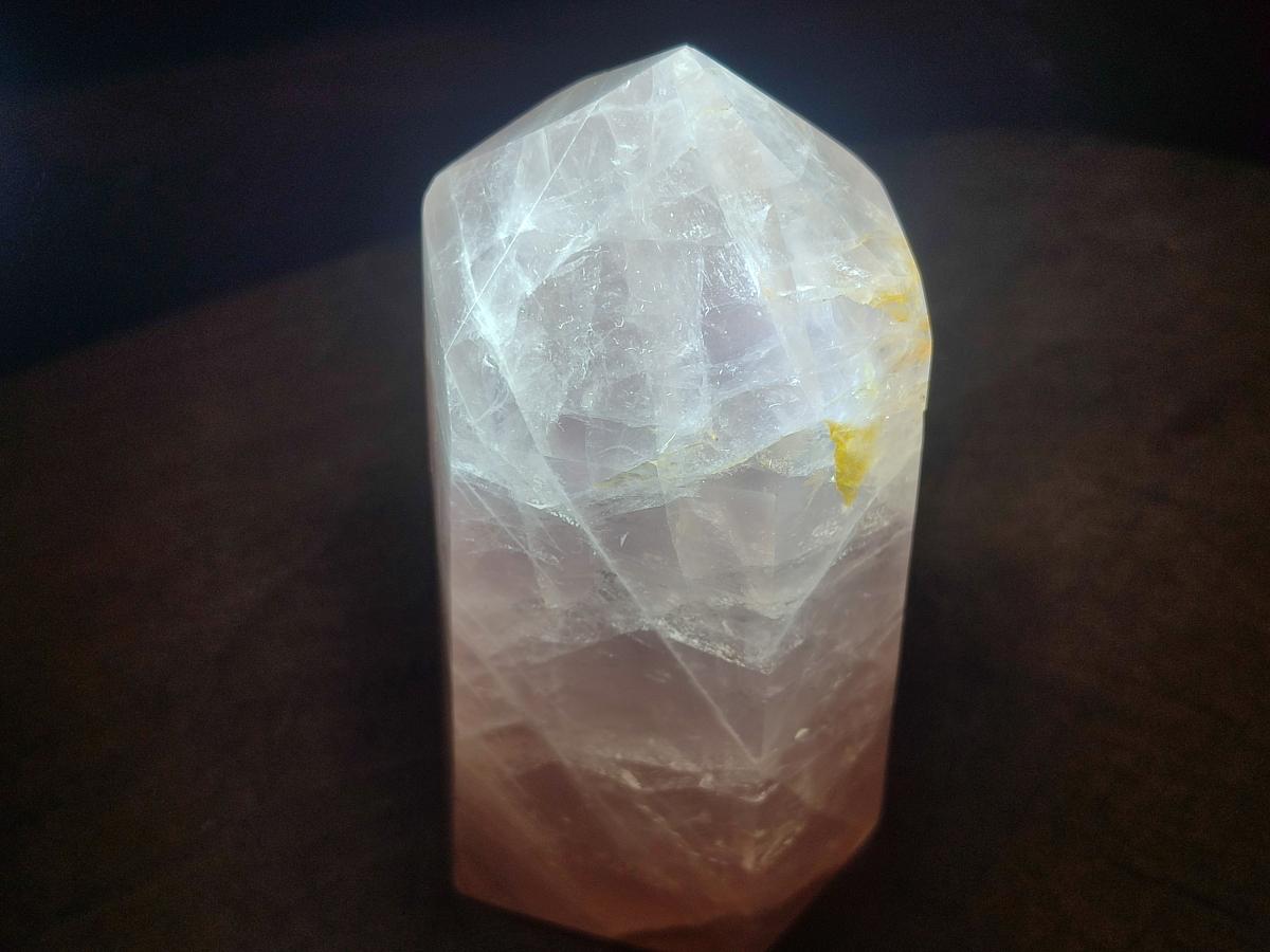 Polished Gemmy Rose Quartz Crystals x 3 From Madagascar - Toprock Gemstones and Minerals 