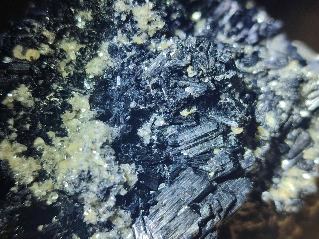 Natural Schorl Black Tourmaline Specimens with Muscovite Mica x 3 From Erongo, Namibia - Toprock Gemstones and Minerals 