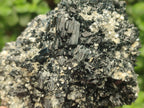 Natural Schorl Black Tourmaline Specimens with Muscovite Mica x 3 From Erongo, Namibia - Toprock Gemstones and Minerals 