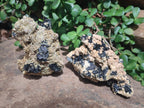 Natural Schorl Black Tourmaline Specimens with Muscovite Mica x 3 From Erongo, Namibia - Toprock Gemstones and Minerals 