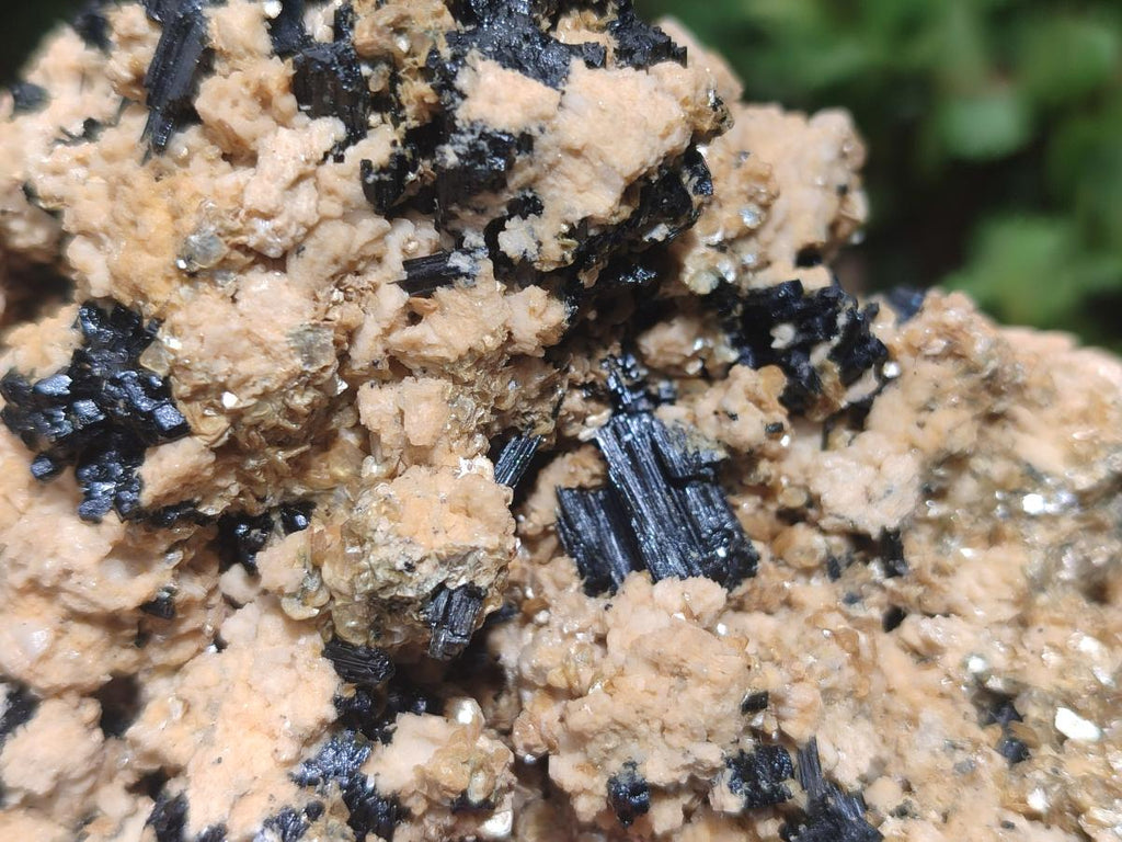 Natural Schorl Black Tourmaline Specimens with Muscovite Mica x 3 From Erongo, Namibia - Toprock Gemstones and Minerals 