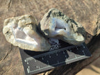 Natural Blue Lace Agate Geode Specimens x 24 From Nsanje, Malawi - Toprock Gemstones and Minerals 
