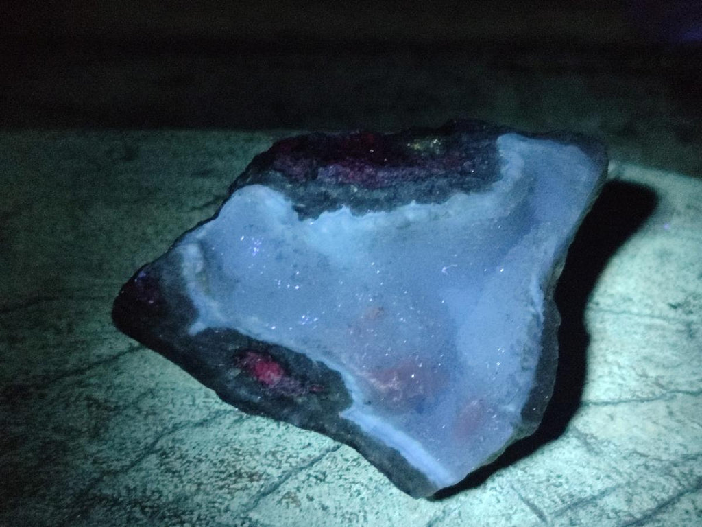 Natural Blue Lace Agate Geode Specimens x 24 From Nsanje, Malawi - Toprock Gemstones and Minerals 