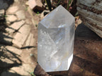 Polished Large Clear Quartz Display Crystal x 1 From Madagascar - Toprock Gemstones and Minerals 