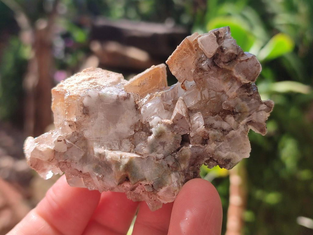 Natural Stacked Rhombohedral Calcite Crystal Specimens x 12 From Albert's Mountain, Lesotho - Toprock Gemstones and Minerals 