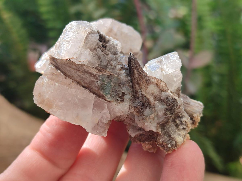 Natural Stacked Rhombohedral Calcite Crystal Specimens x 12 From Albert's Mountain, Lesotho - Toprock Gemstones and Minerals 
