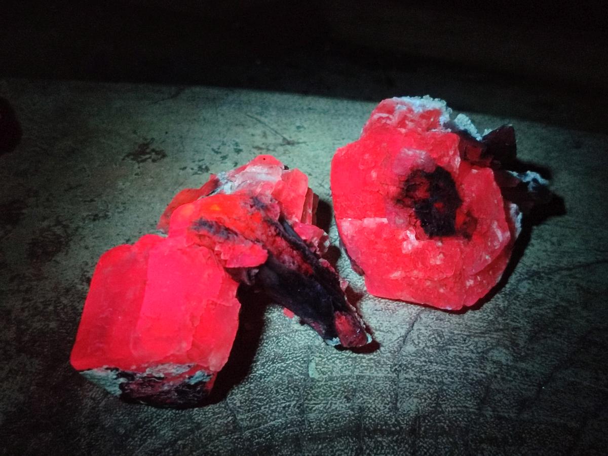 Natural Stacked Rhombohedral Calcite Crystal Specimens x 12 From Albert's Mountain, Lesotho - Toprock Gemstones and Minerals 