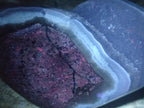 Polished and Natural Blue Lace Agate Free Forms x 3 From Nsanje, Malawi - Toprock Gemstones and Minerals 