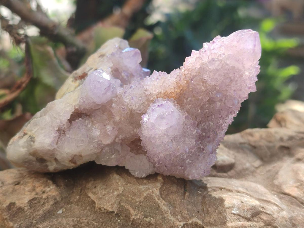 Natural Spirit Amethyst Clusters x 2 From Boekenhouthoek, South Africa - Toprock Gemstones and Minerals 