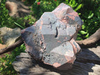 Natural Large Goethite Coated Blacknite Quartz Cluster x 1 From Madagascar - Toprock Gemstones and Minerals 