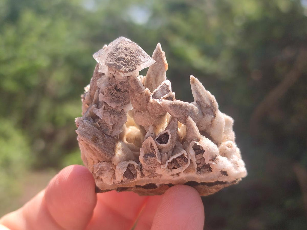 Natural Rhomboherdral and Spearhead Calcite Specimens x 24 From Albert's Mountain, Lesotho - Toprock Gemstones and Minerals 