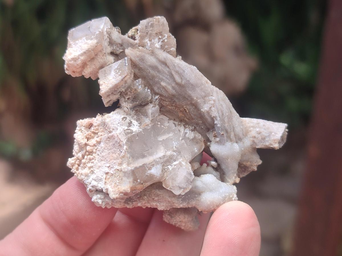 Natural Rhomboherdral and Spearhead Calcite Specimens x 24 From Albert's Mountain, Lesotho - Toprock Gemstones and Minerals 