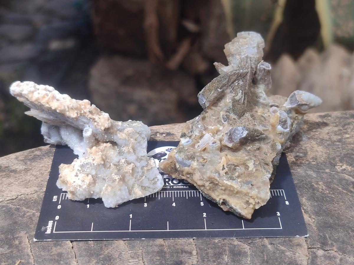 Natural Rhomboherdral and Spearhead Calcite Specimens x 24 From Albert's Mountain, Lesotho - Toprock Gemstones and Minerals 