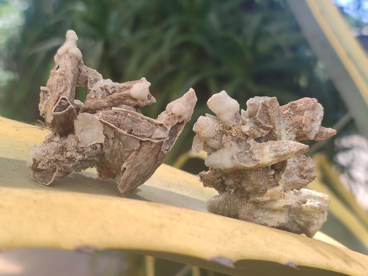Natural Rhomboherdral and Spearhead Calcite Specimens x 24 From Albert's Mountain, Lesotho - Toprock Gemstones and Minerals 