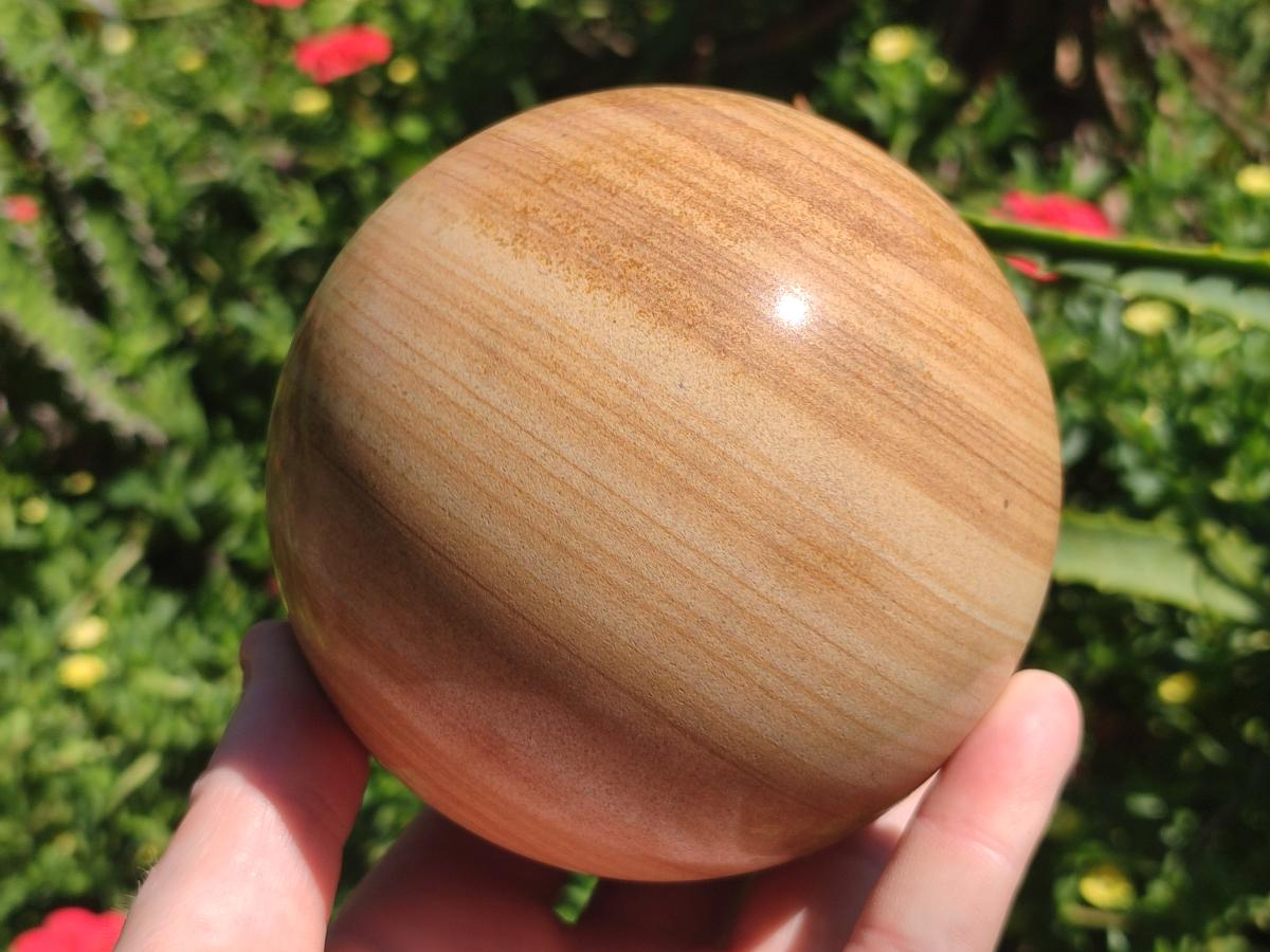 Polished Large Picture Stone Jasper Spheres x 2 From Namibia - Toprock Gemstones and Minerals 