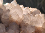 Natural Large Cascading White Phantom Pearly Clear Smokey Luena Quartz Clusters x 2 From Luena, Congo - Toprock Gemstones and Minerals 